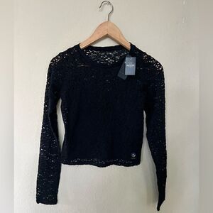 NWT Hollister lace shirt X Small